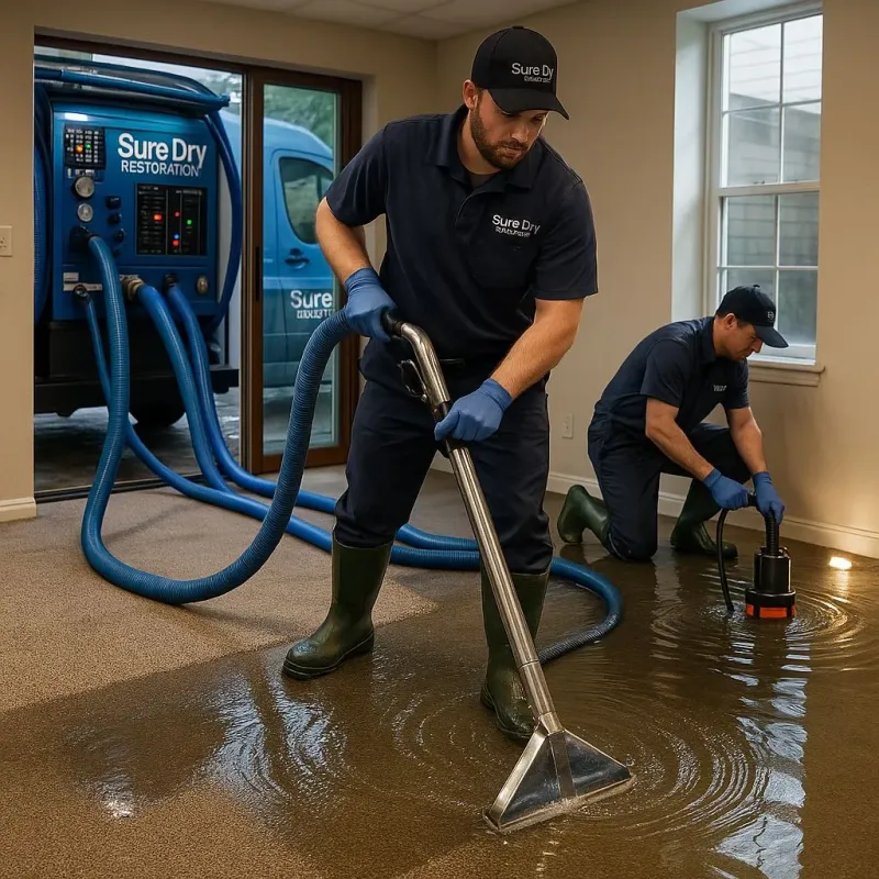 Water Extraction and Removal process in Manning, ND